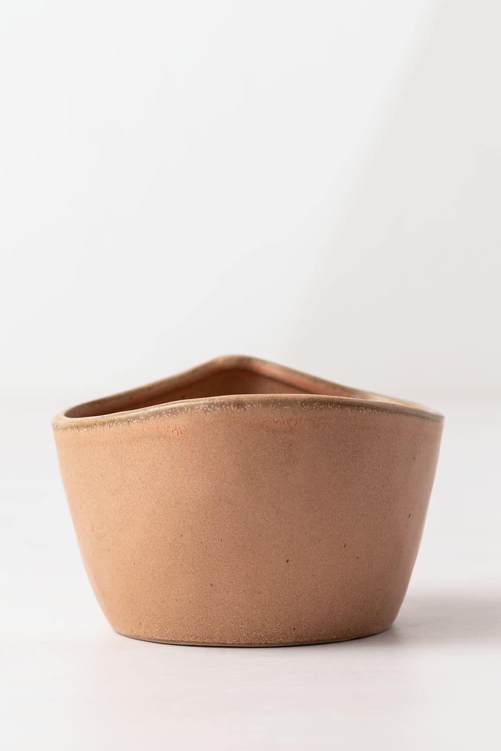 Sklum Tanok vaso in ceramica marrone cioccolato Ø12 cm