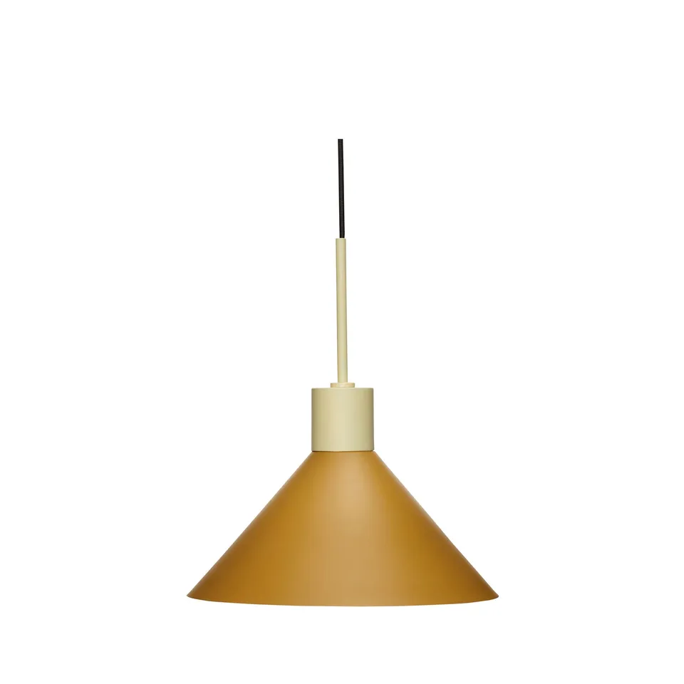 Bambua Crayon Lamp Amber lampadario ambra ferro