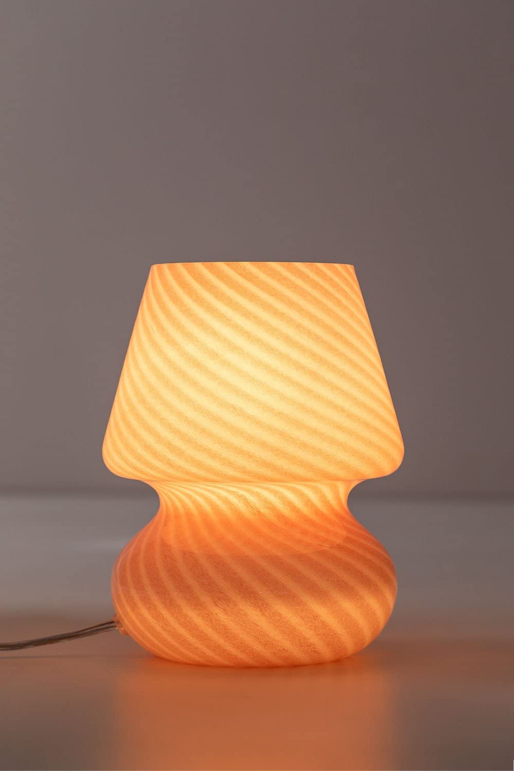 Sklum Suri Lampada da Tavolo in Vetro Ø15 cm
