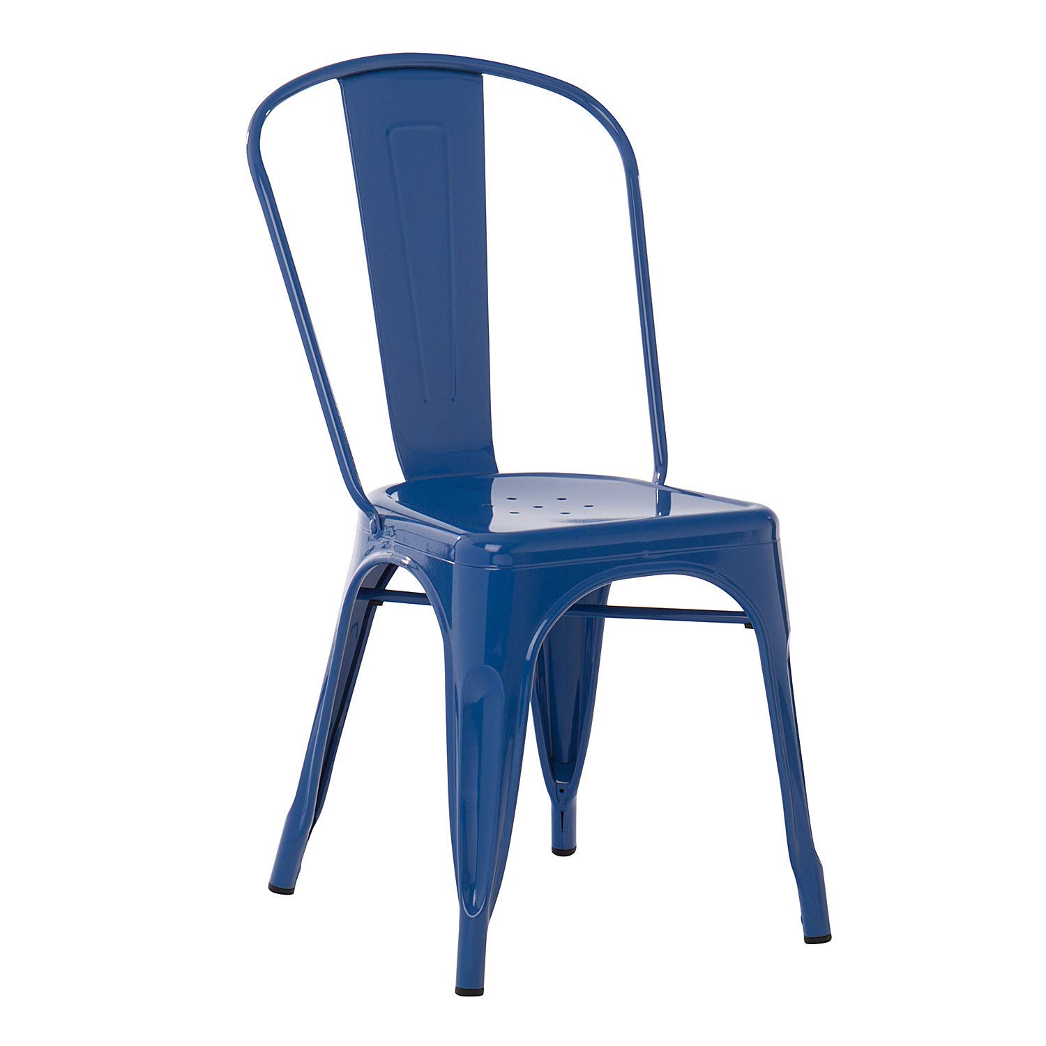 Sklum LIX set 4 sedie sala da pranzo acciaio lucido