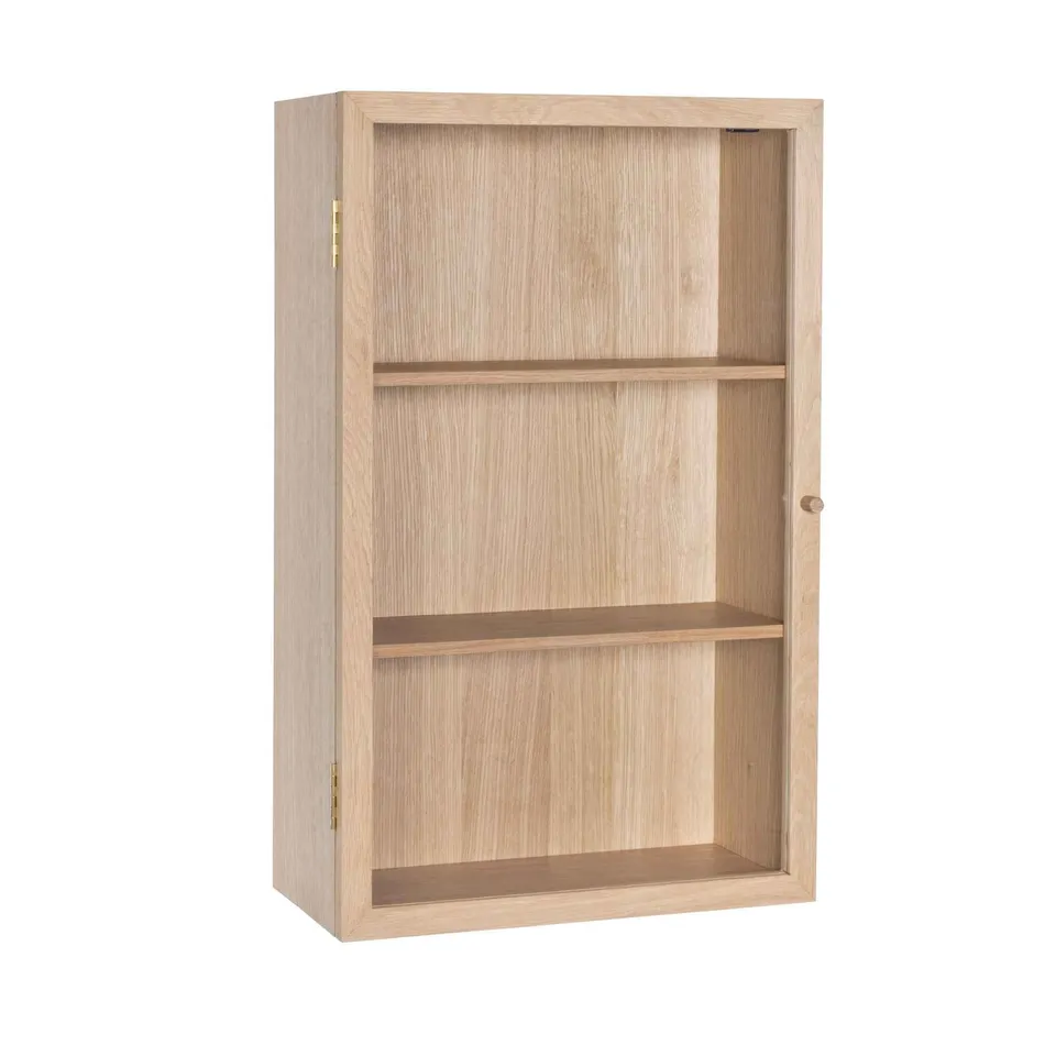 Bambua Panorama Wall Cupboard pensile vetro naturale