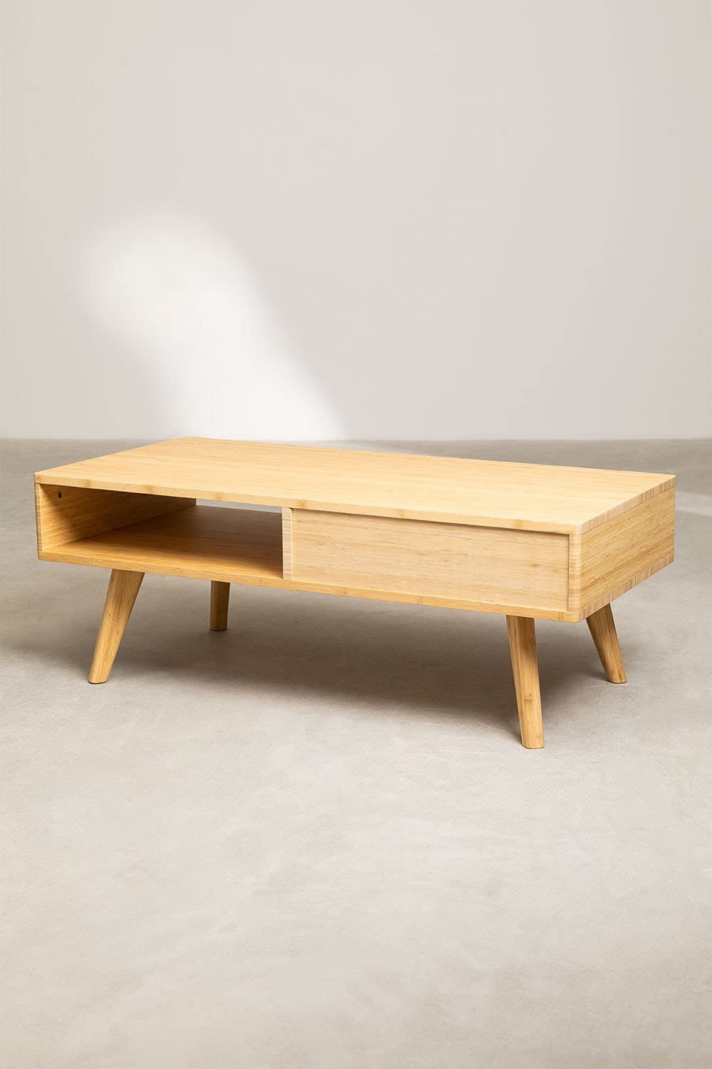 Sklum Gian Natural tavolino in bambù 120 cm