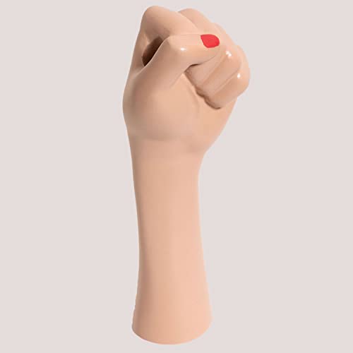 Sklum Julc B Vaso in Cemento Mano 20 cm Grigio