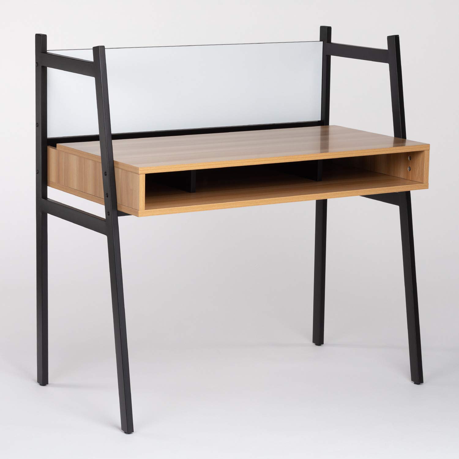 Sklum Rhank Style scrivania nera con lavagna
