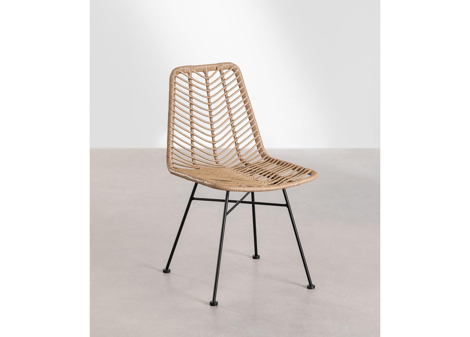 Sklum Gouda Natural sedia da giardino in rattan