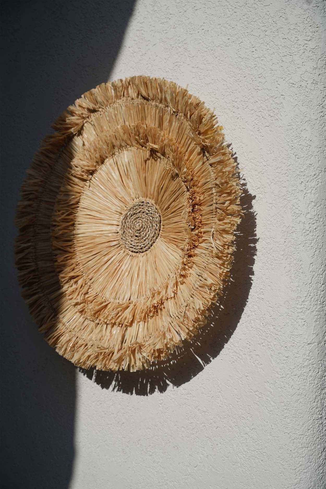Bambua Wanita decorazione parete sisal naturale