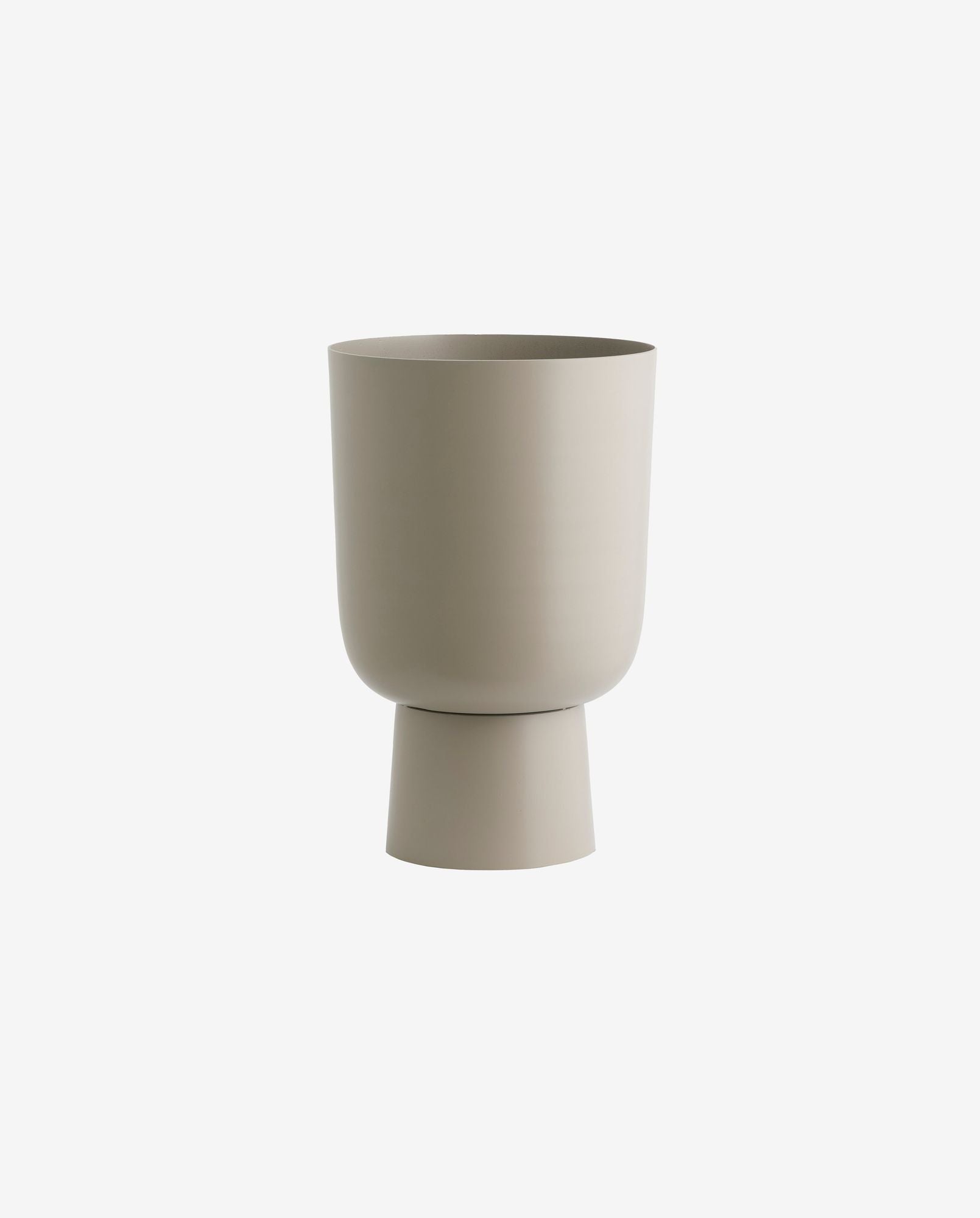 Bambua Galoa Vaso per Piante Beige M 18 L