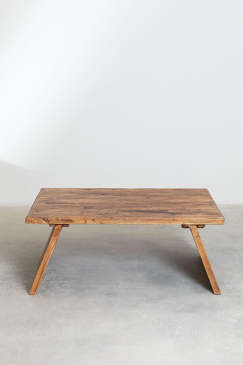 Sklum Caffie Tavolino Rettangolare Legno Riciclato 112 cm