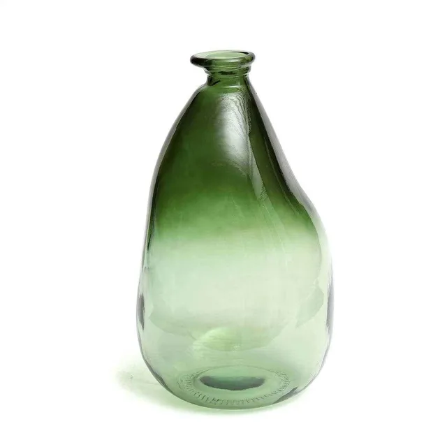 Bambua Shudi vaso verde vetro riciclato