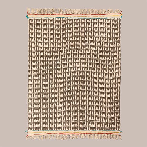 Sklum Felisa plaid cotone multicolor 133x173 cm
