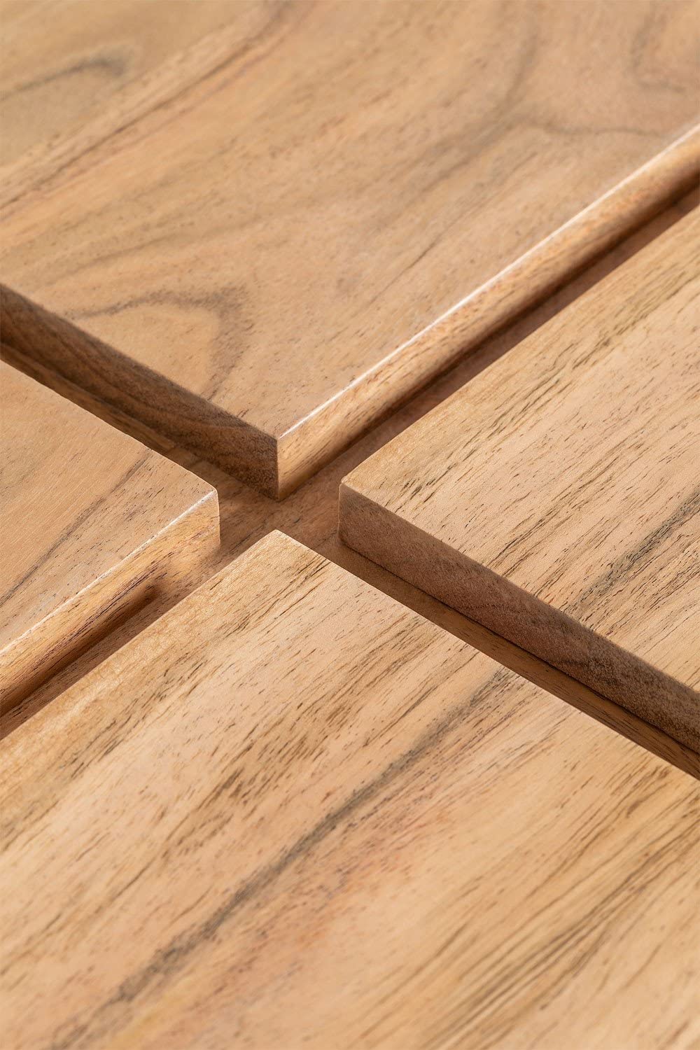 Sklum Sauris tavolino in legno acacia marrone 80,5 cm