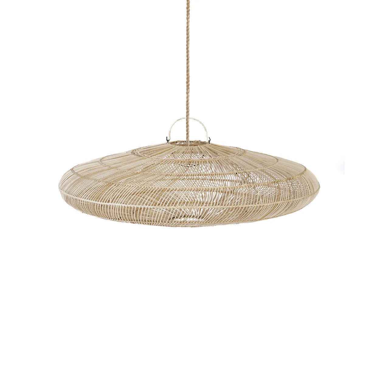 Bambua Macaron L lampadario a sospensione rattan