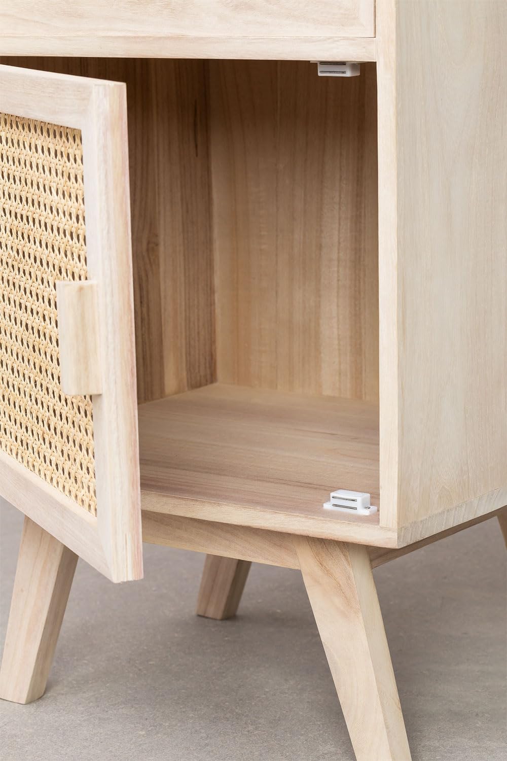 Sklum Ralik Design comodino portaoggetti legno naturale