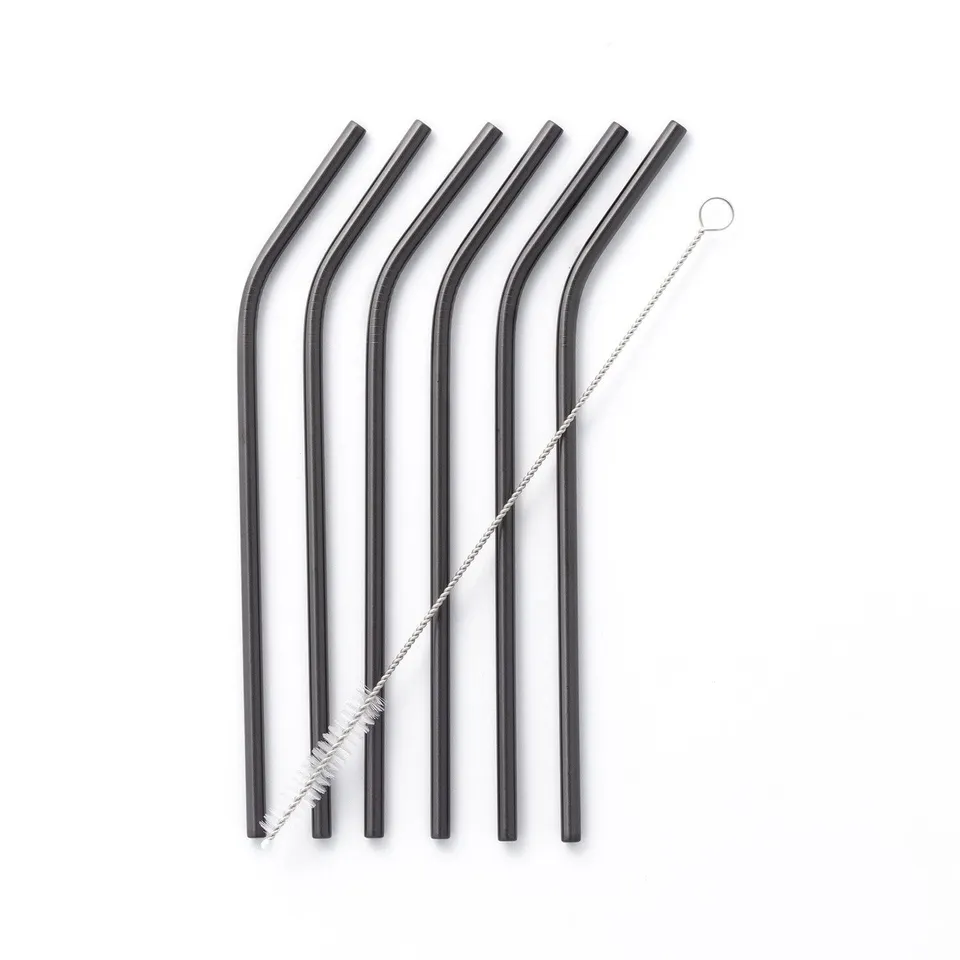Sklum Kürv cannucce inox opache 6 pz Ø 0,5 cm