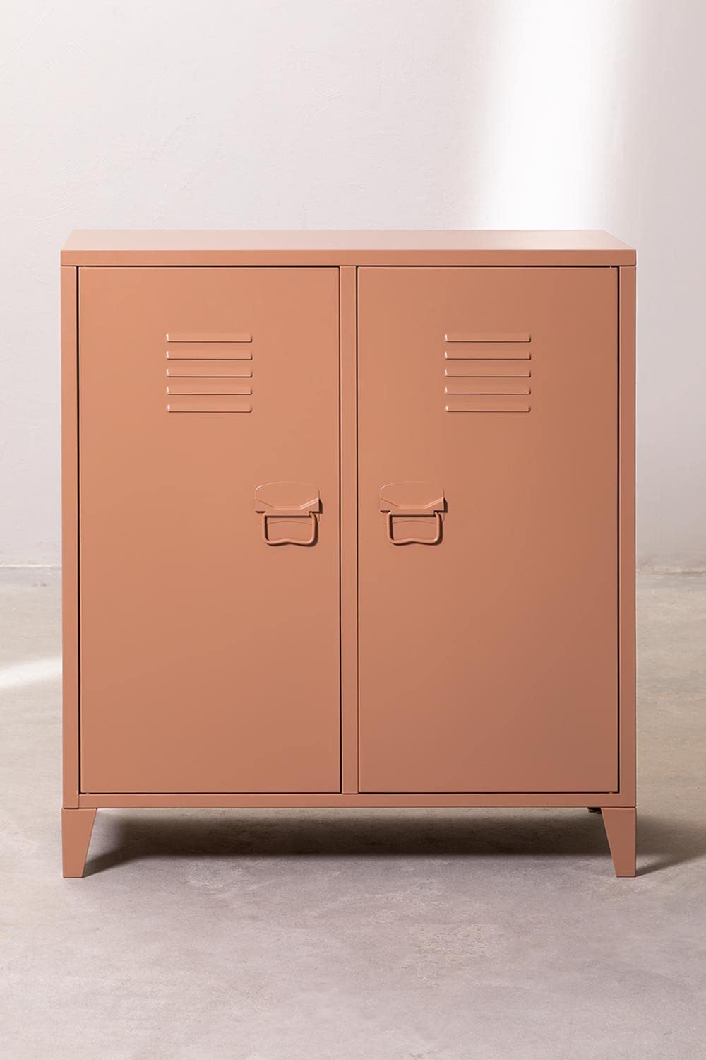 Sklum Pohpli Credenza 2 Ante Acciaio Incarnato