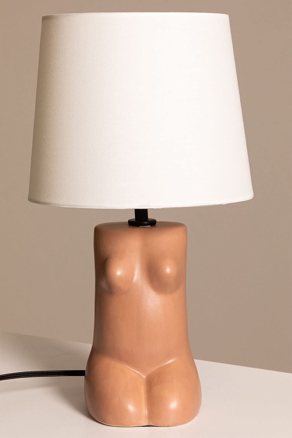 Sklum Kazi lampada da tavolo polietilene terracotta