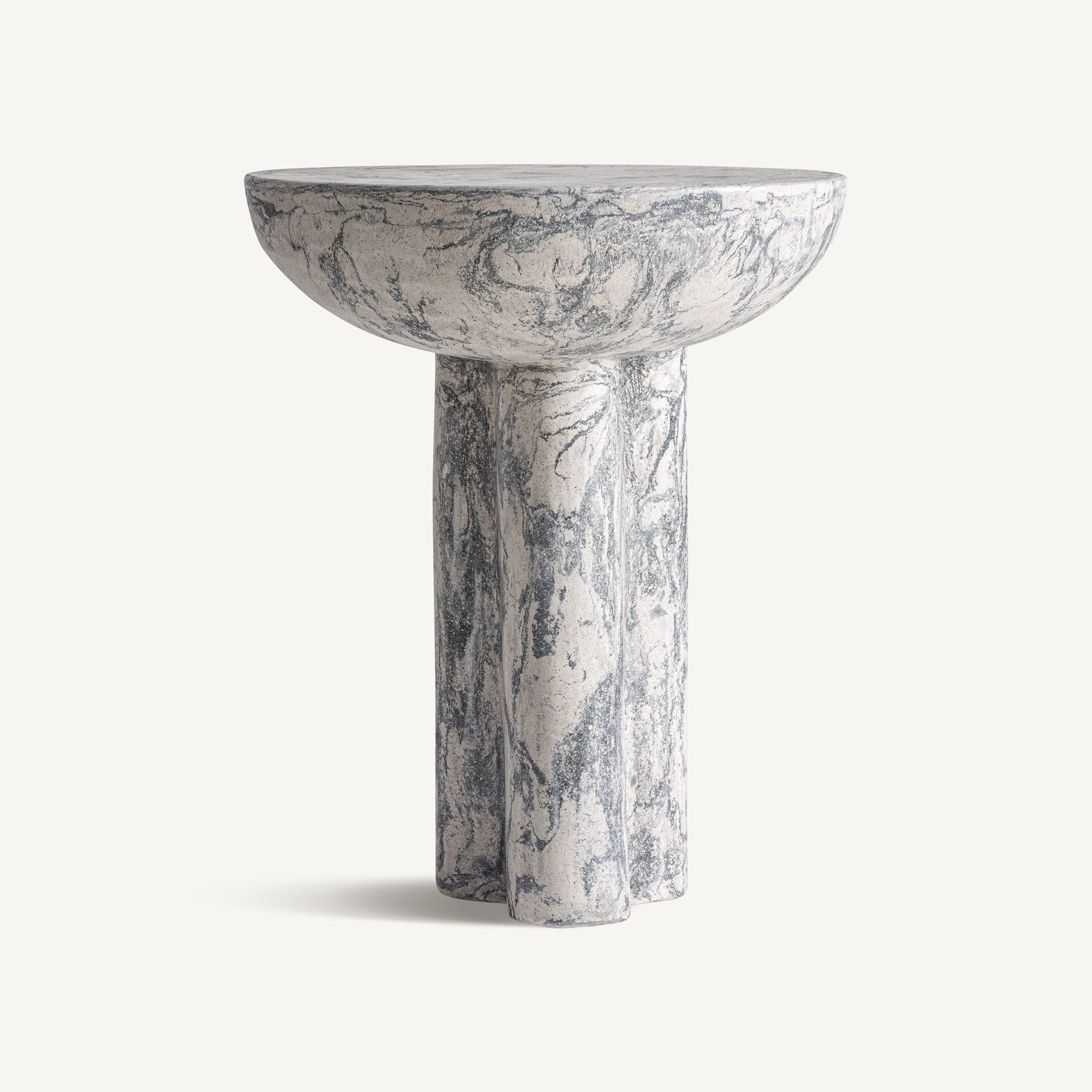 Bambua Holtum tavolino terrazzo grigio