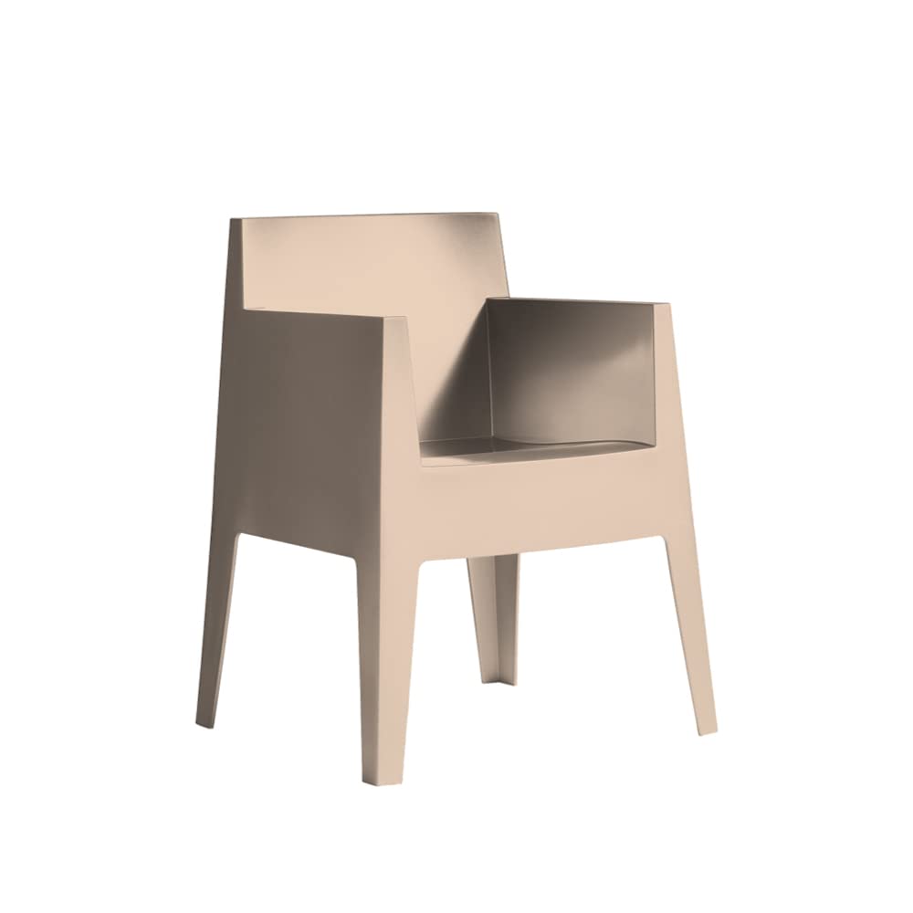 Driade Toy poltroncina cipria impilabile