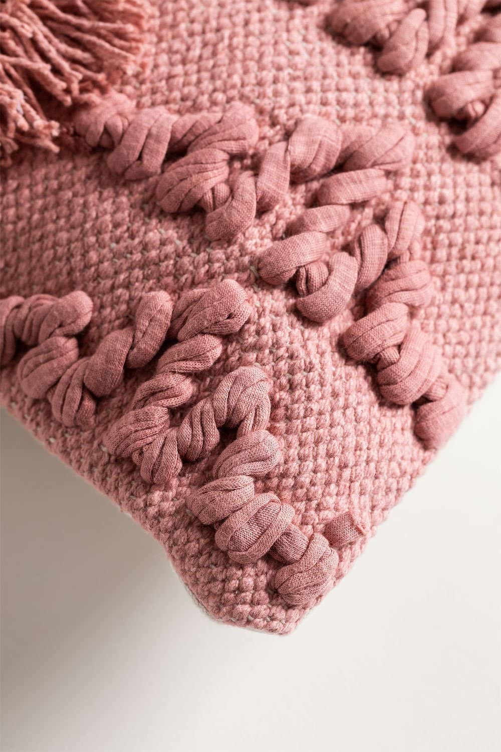 Sklum Gudmet cuscino quadrato cotone 50x50 rosa