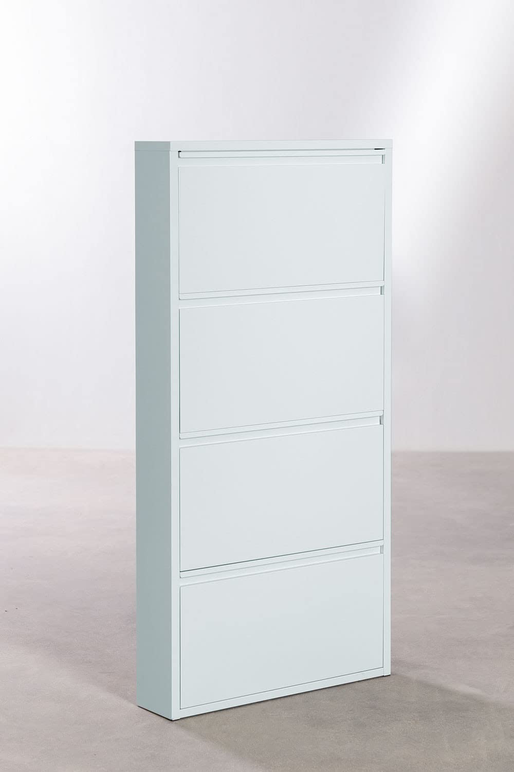 Sklum Logan Metal Scarpiera Acciaio Verde Abete
