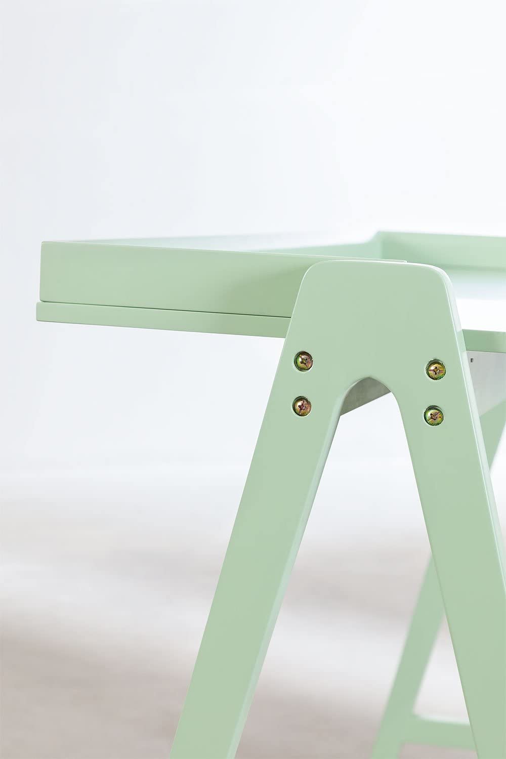 Sklum Kailo Style scrivania legno verde menta 123,5 cm
