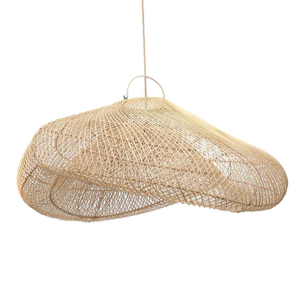 Bambua Cloud lampada a sospensione XXL naturale