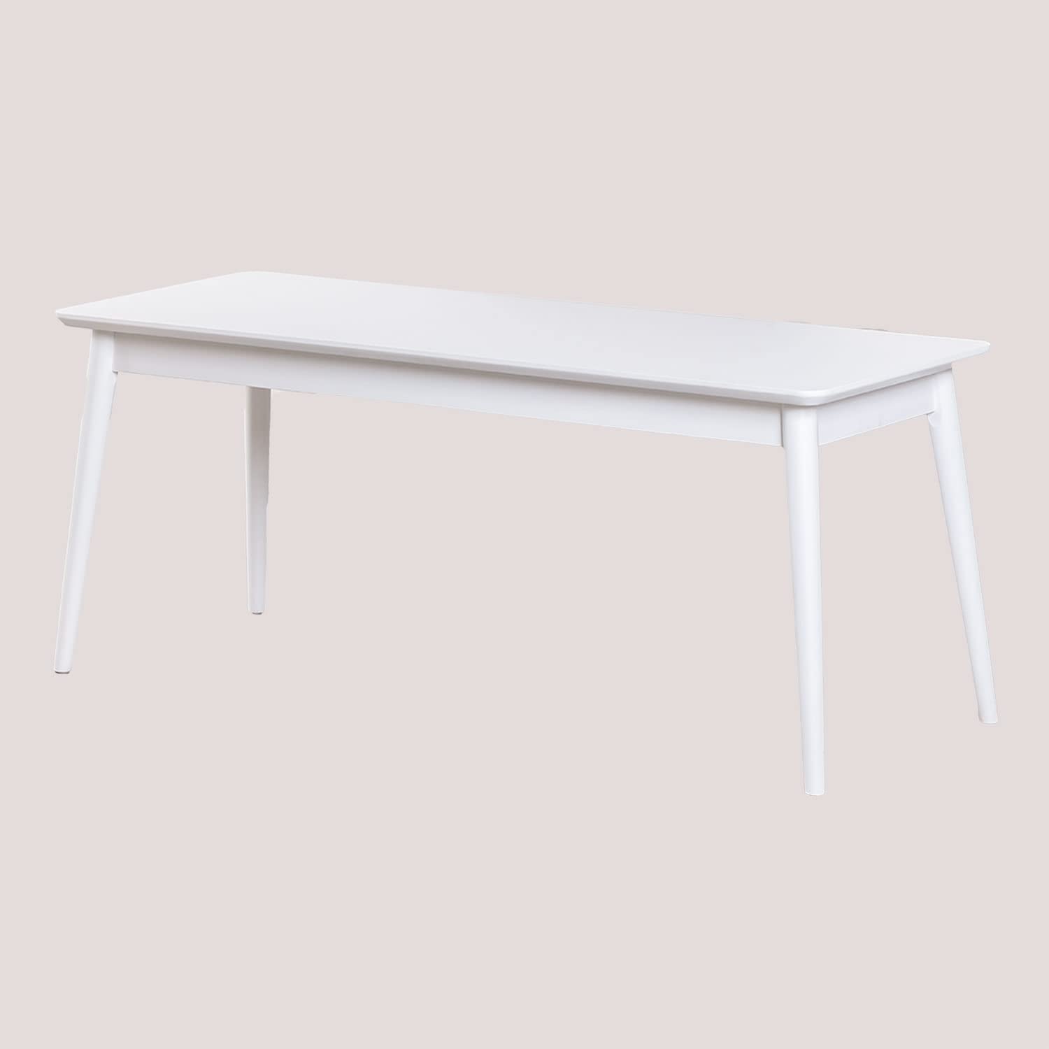 Sklum Betta panca in legno bianco 110 cm ingresso