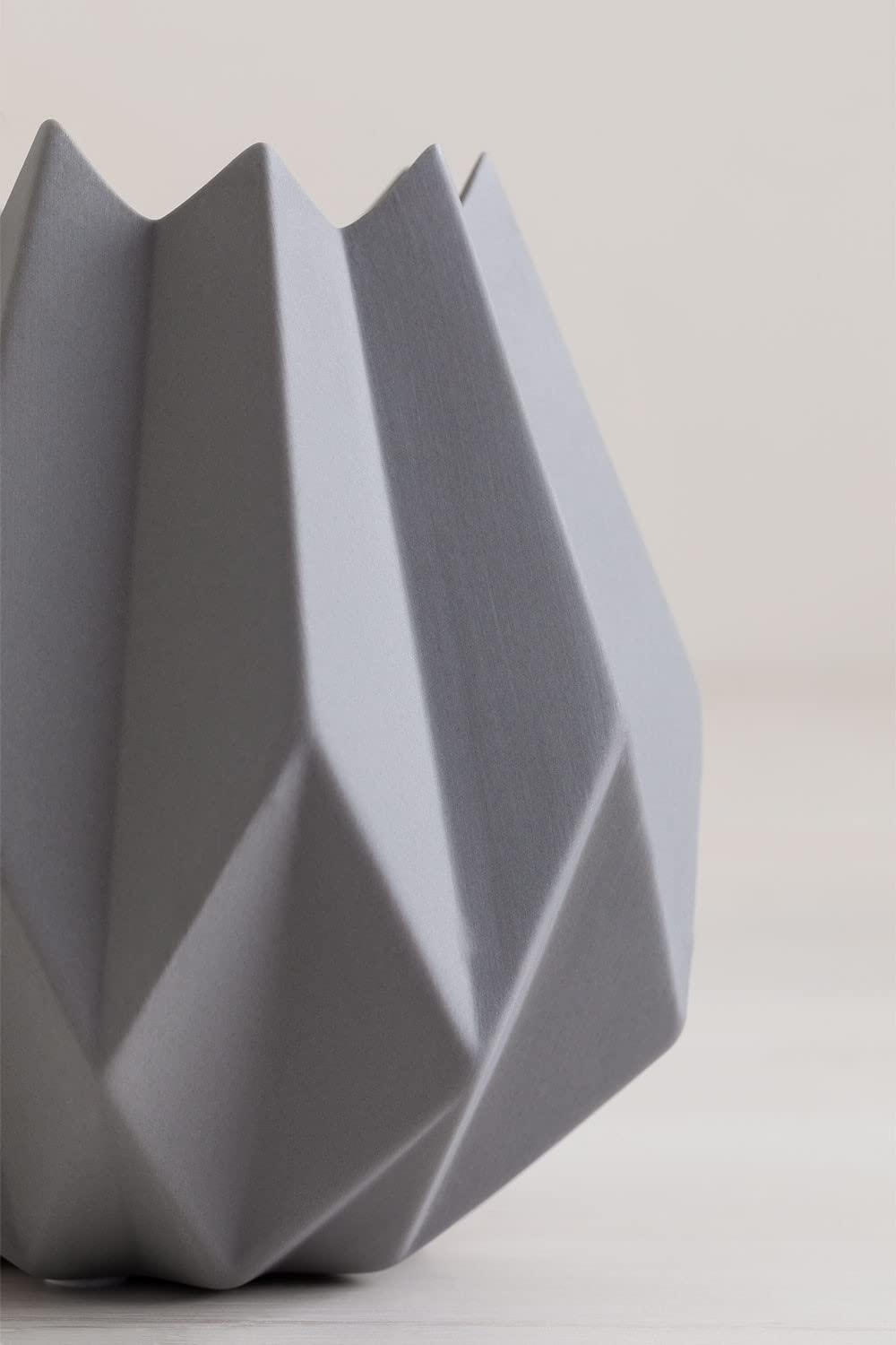 Sklum Omalley vaso in ceramica grigio Ø13 cm