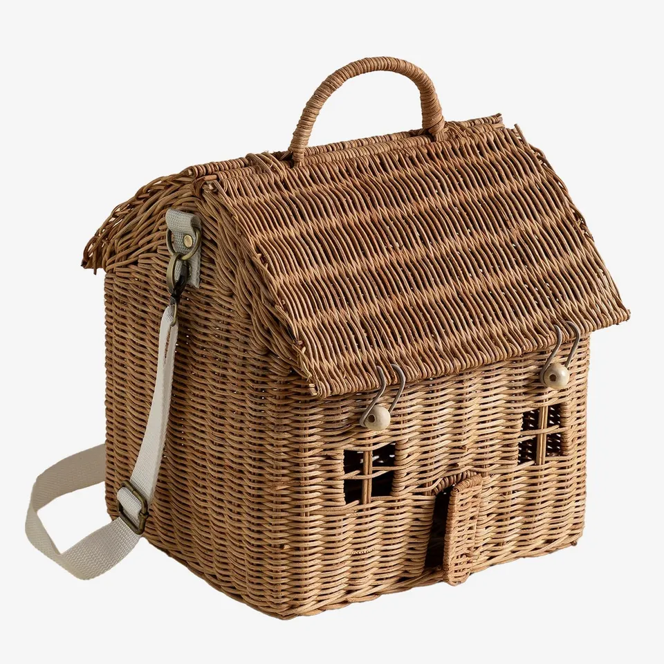 Sklum Jausy Kids cestino merenda rattan casa