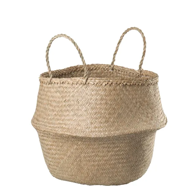 Sklum Kahs Cesto in Giunco 40 x 38 cm Naturale