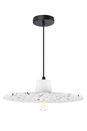 Sklum Suhb Plafoniera Ceramica Bianco Ø30 cm