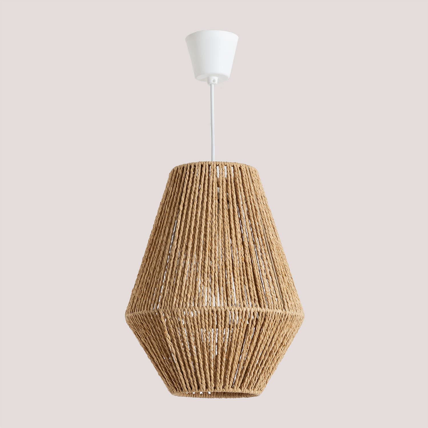 Sklum Sabar Plafoniera in carta intrecciata Natural Ø30 cm