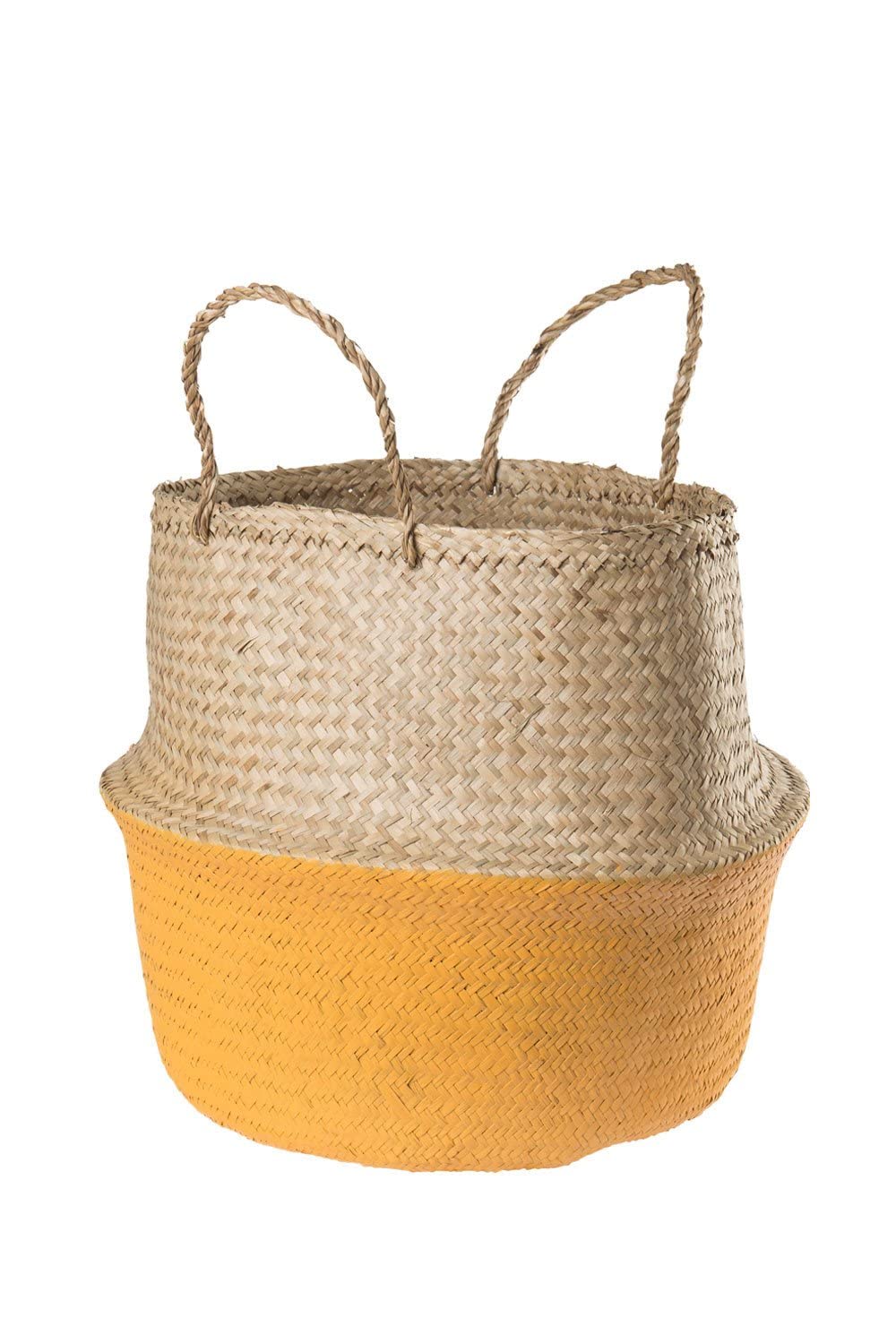 Sklum Kahs Dipper cesto 45x40 cm Zafferano in giunco