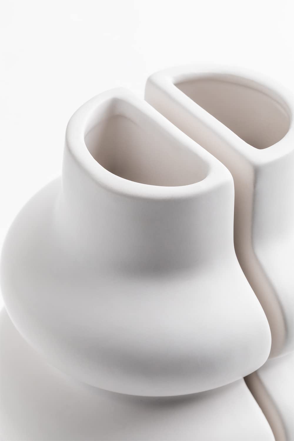Sklum Crosby set 2 fermalibri ceramica onda opaca