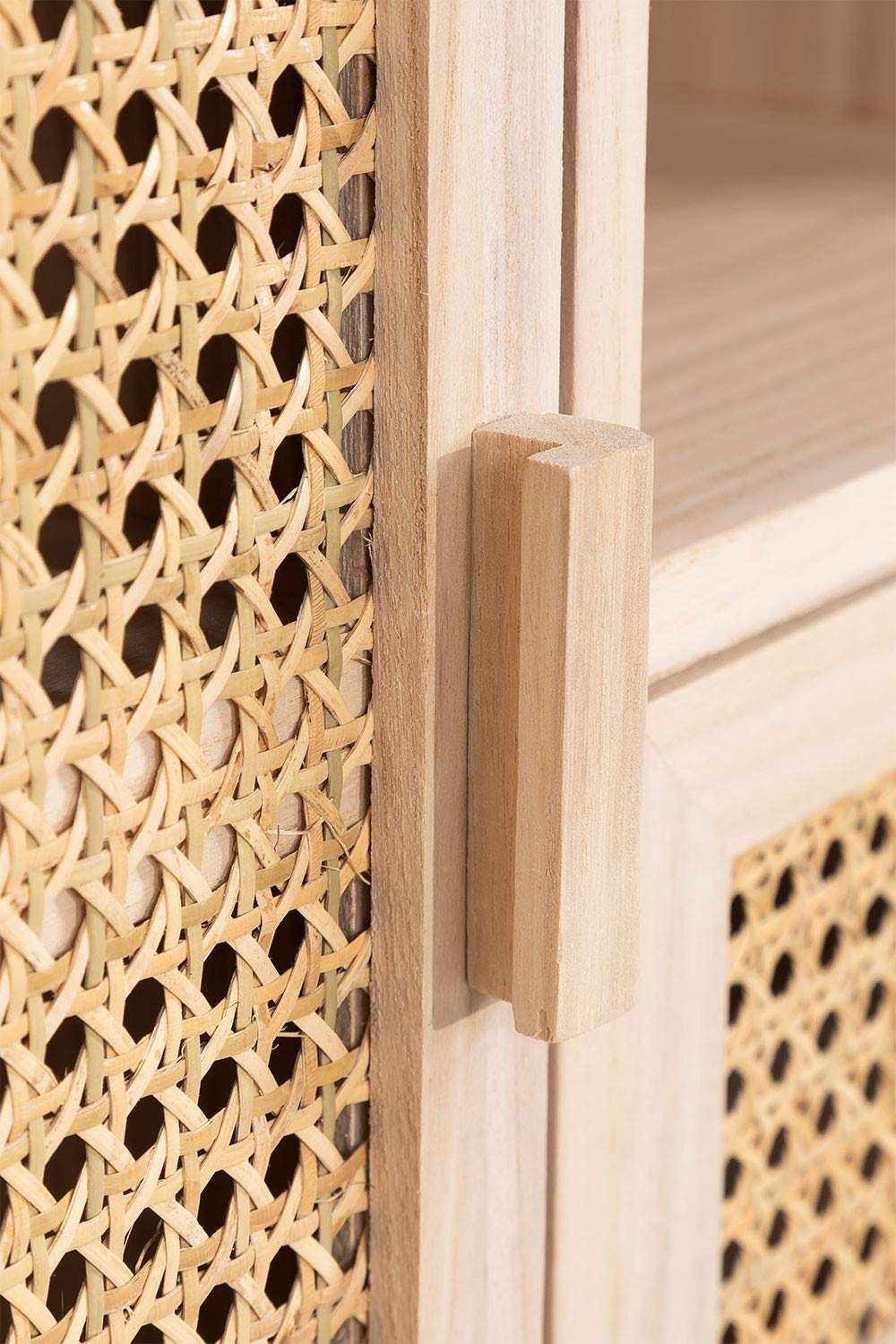 Sklum Ralik credenza legno paulownia con cassetti