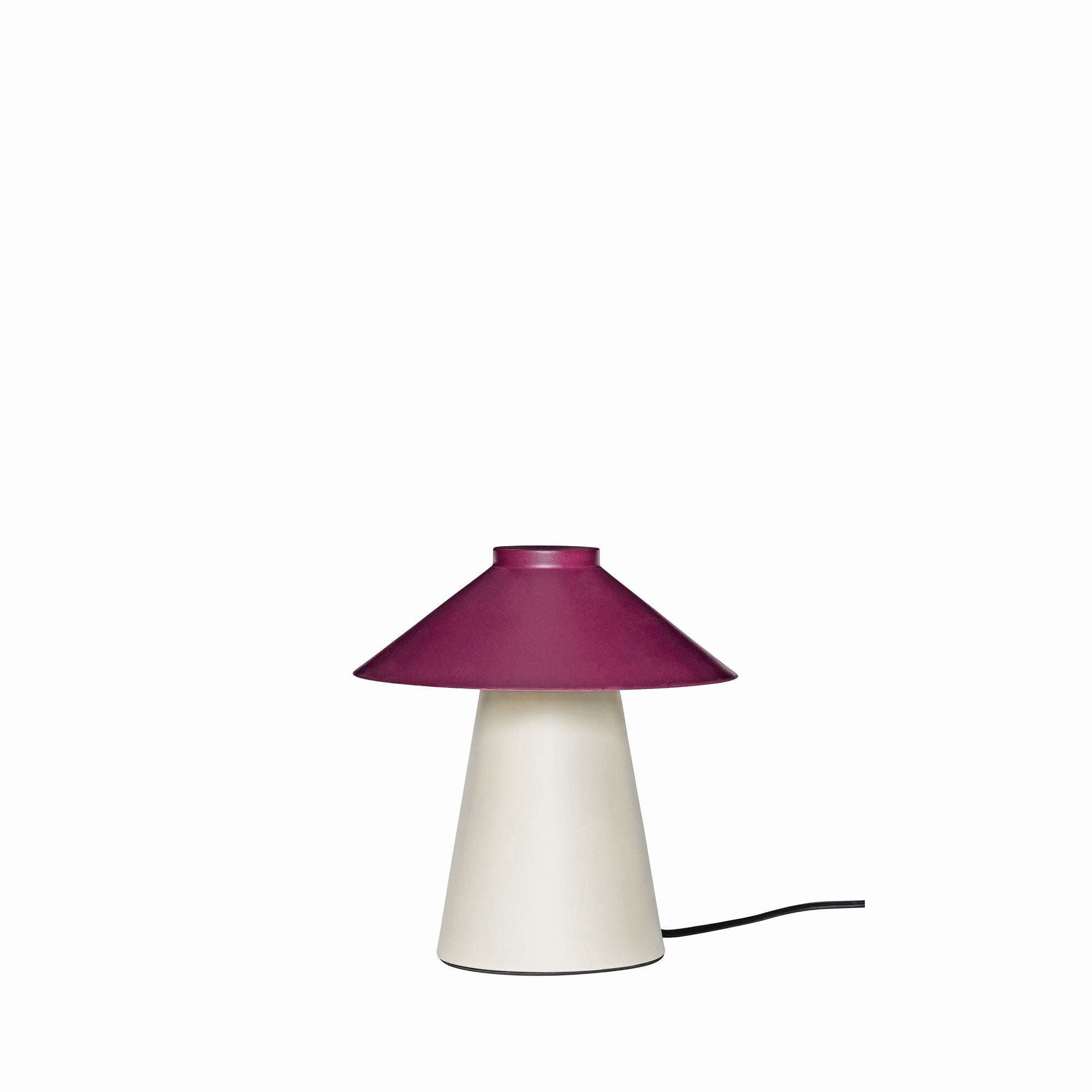 Bambua Chipper lampada da tavolo sabbia bordeaux E27