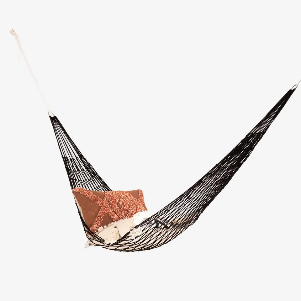 Sklum Umer amaca giardino nero 130x286 cm