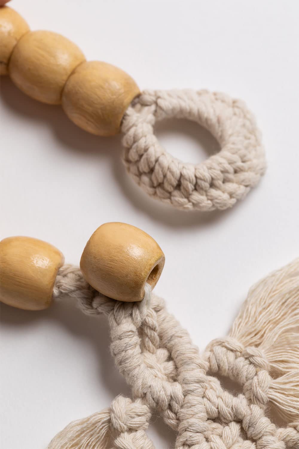 Sklum Katya fermatende in cotone beige crema set 2
