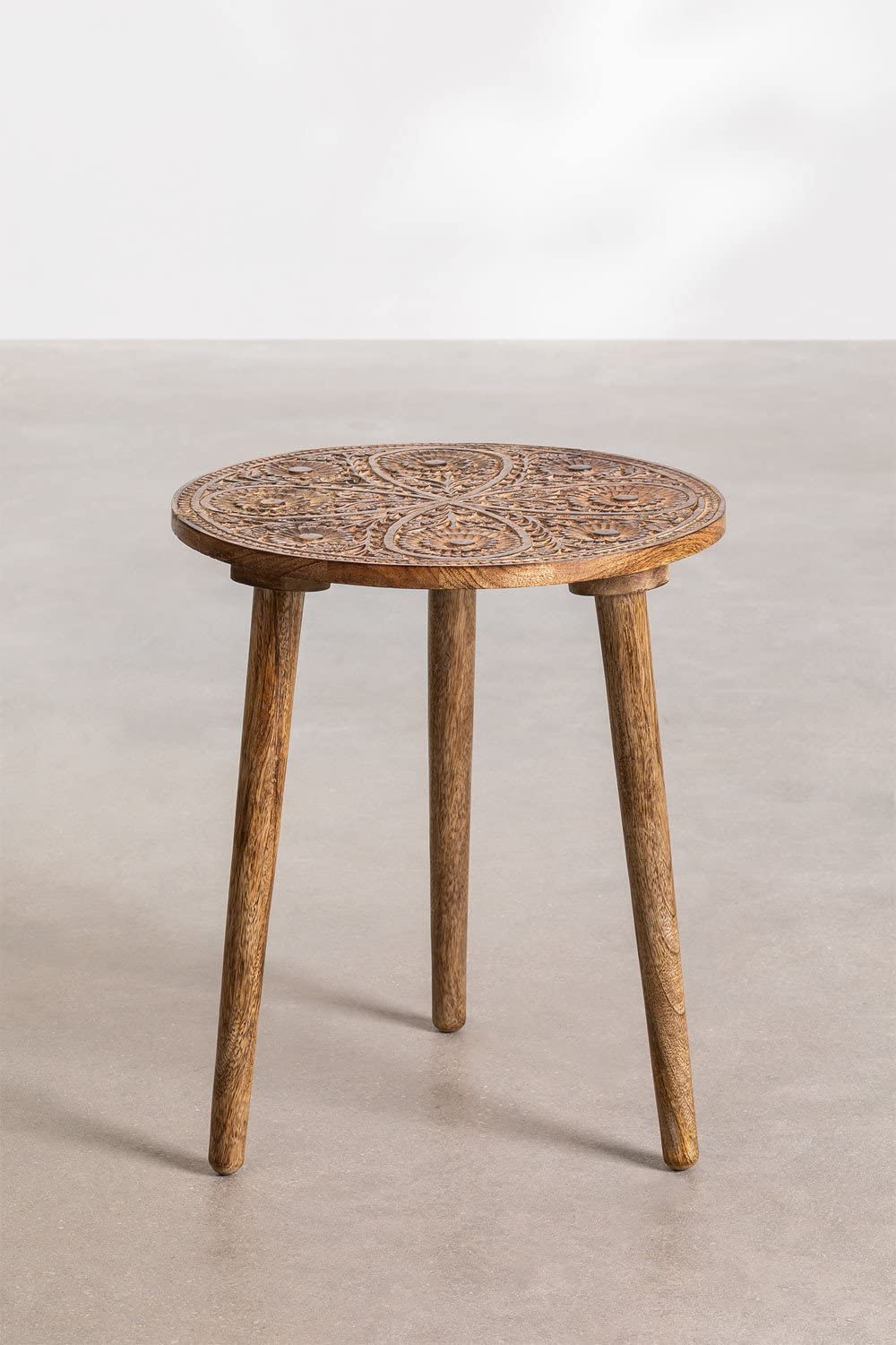 Sklum Nanup tavolino rotondo mango Ø40 mandala