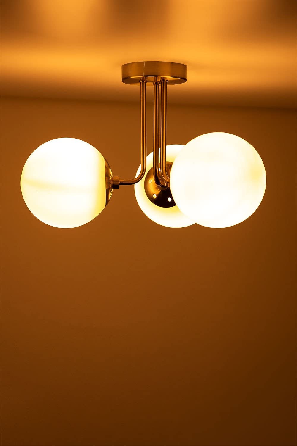 Sklum Ghirlanda Lampada Soffitto 3 Sfere Vetro