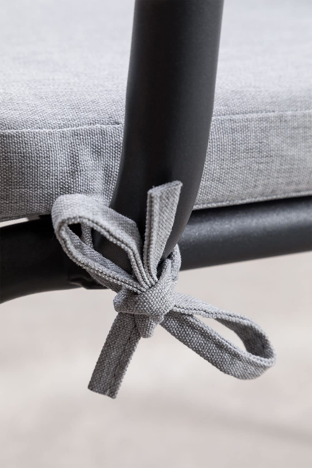 Sklum Arhiza Set 4 Sedie da Giardino Impilabili Grigio Scuro