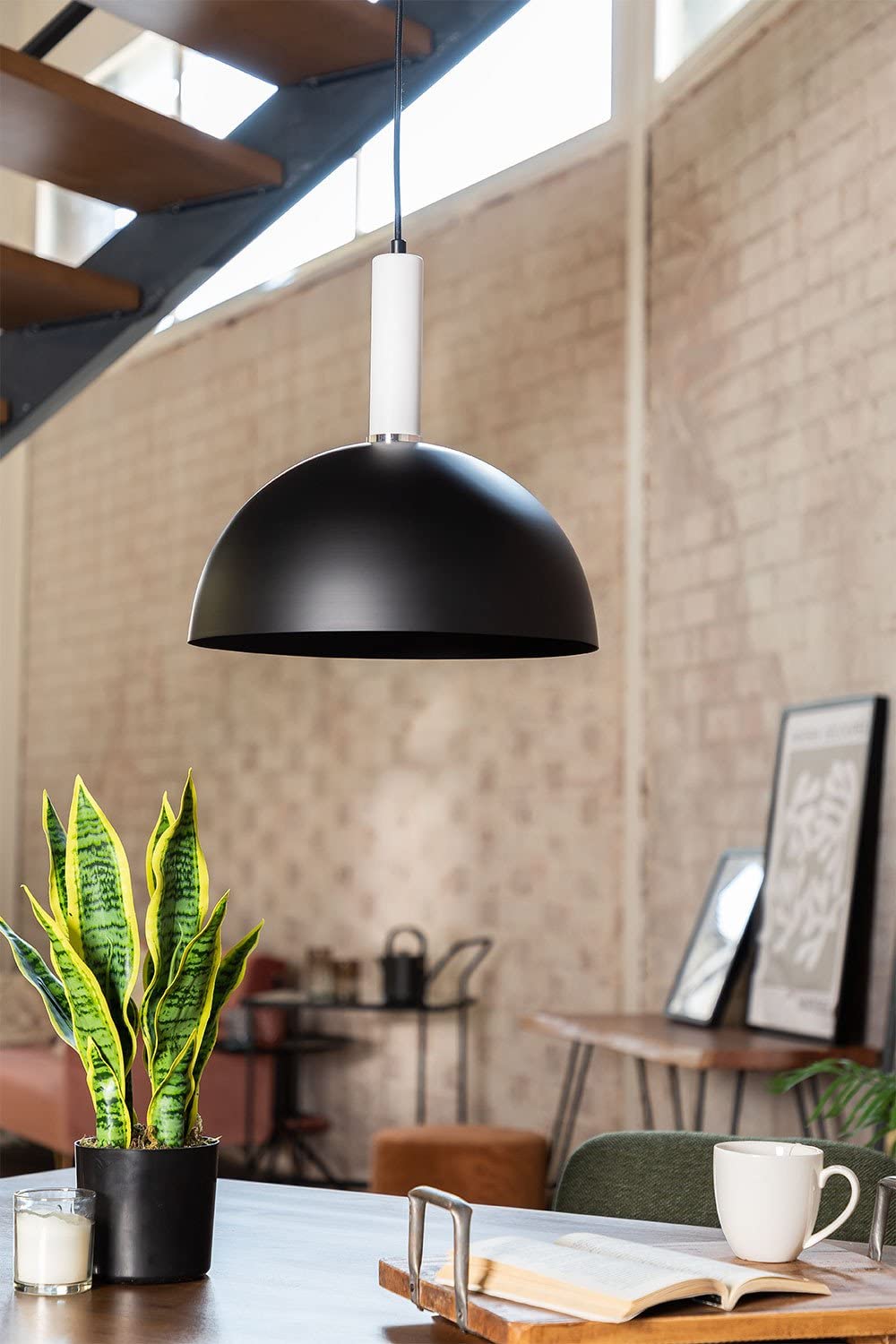 Sklum Cuhp Lampada Sospensione Acciaio Nero Ø35,5 cm