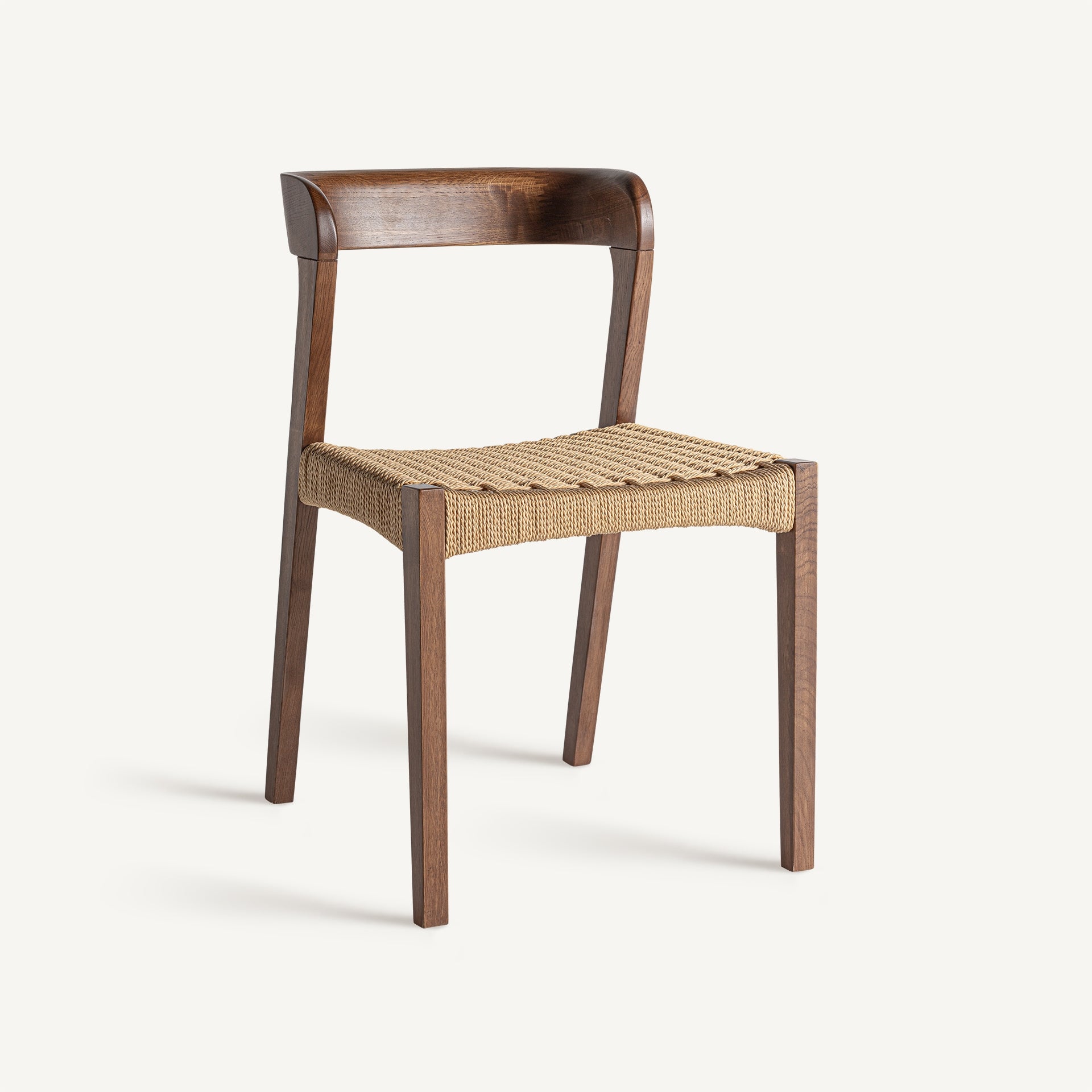 Bambua Tudelle sedia legno marrone fibra
