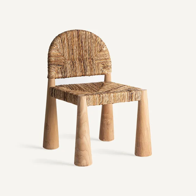 Bambua Nekta sedia teak giunco naturale