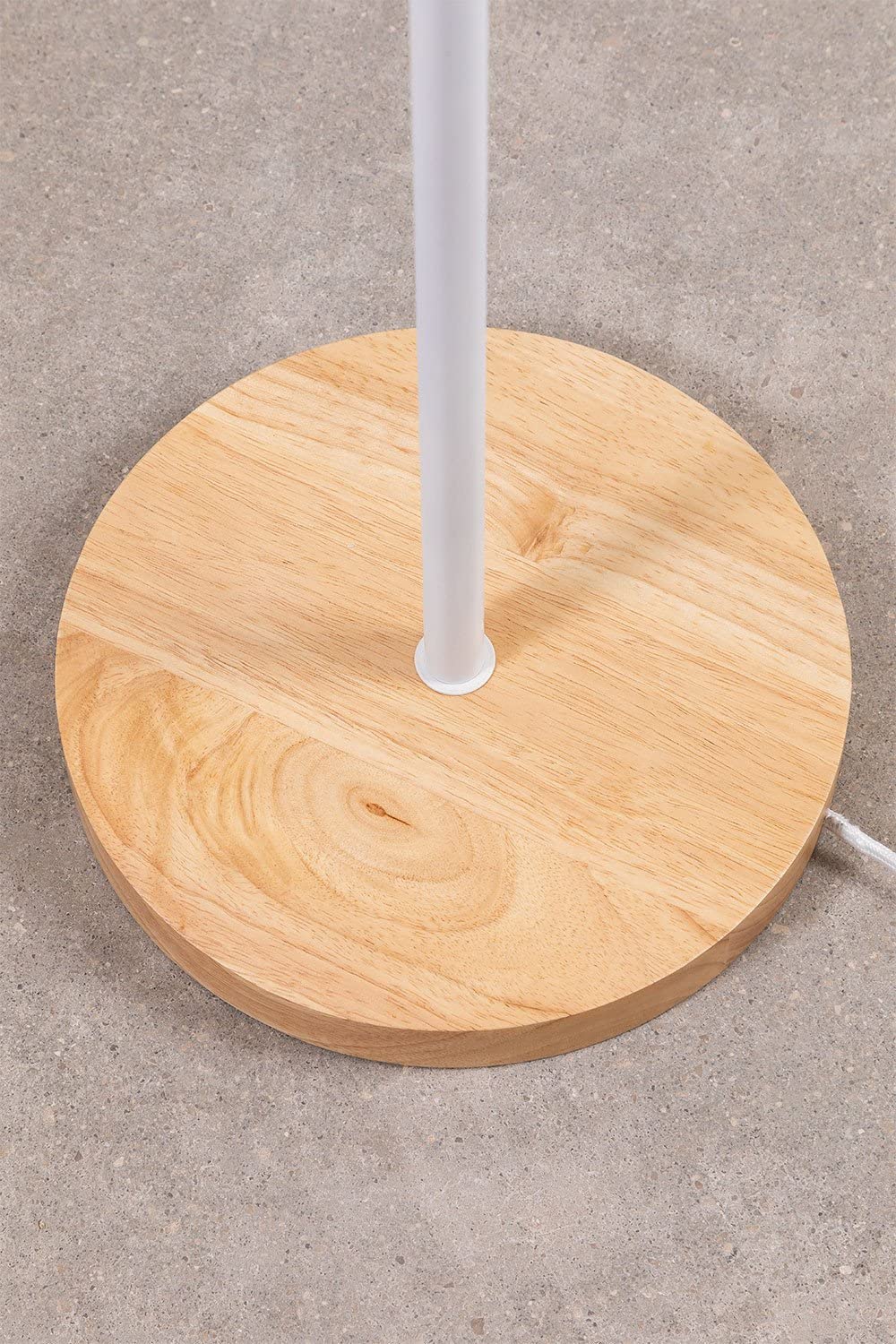 Sklum Ytse lampada da terra rattan marrone naturale