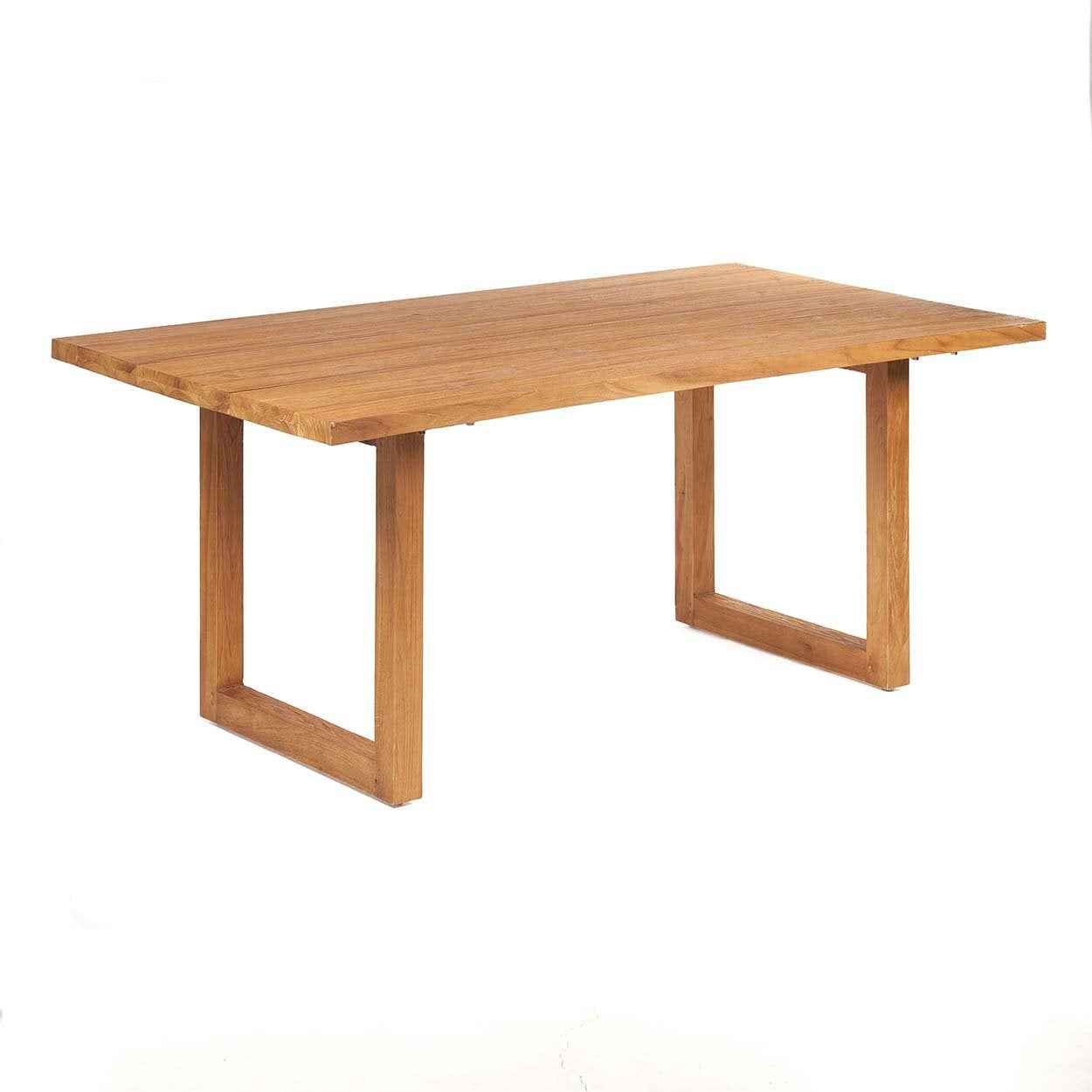 Bambua Imola tavolo esterno teak naturale