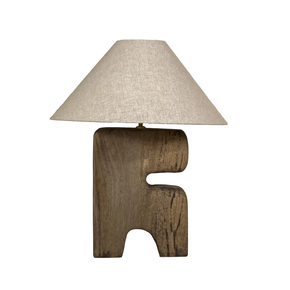 Bambua L'Objet lampada da tavolo legno mango marrone L