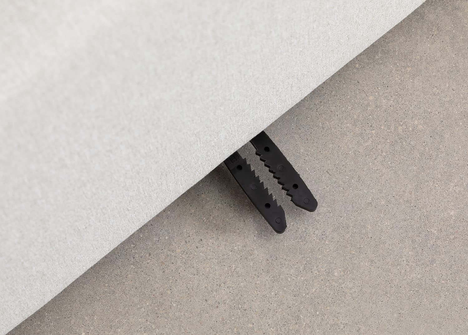 Sklum Kata Divano Componibile 4 Pezzi con Pouf in Tessuto