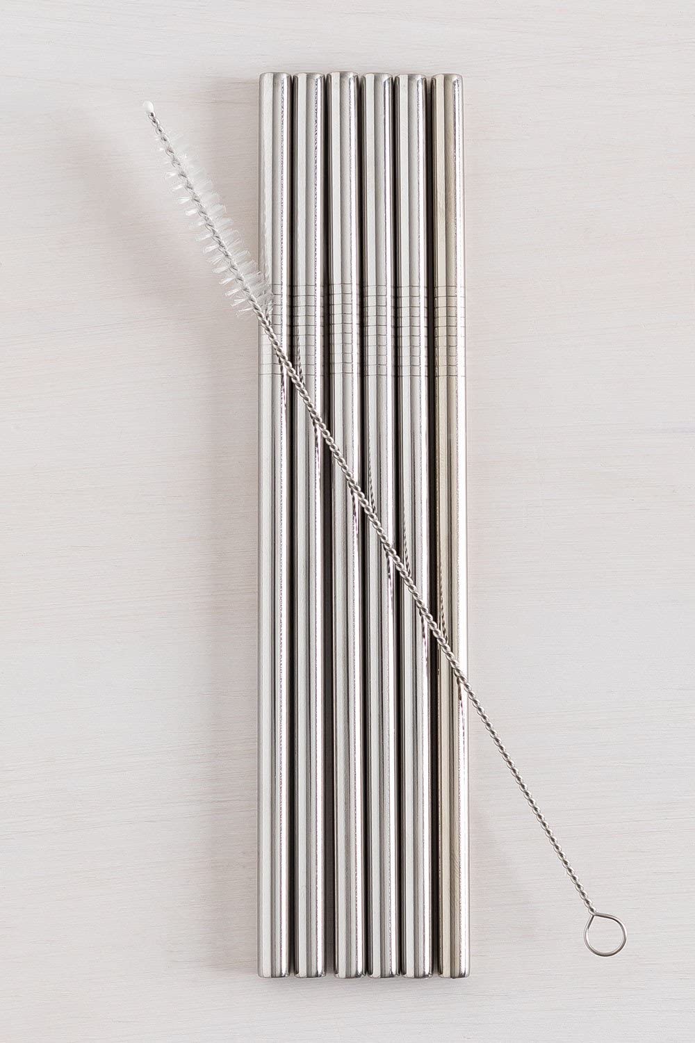 Sklum Sthar Metal cannucce inox lucide 6 pz Ø 0,8 cm