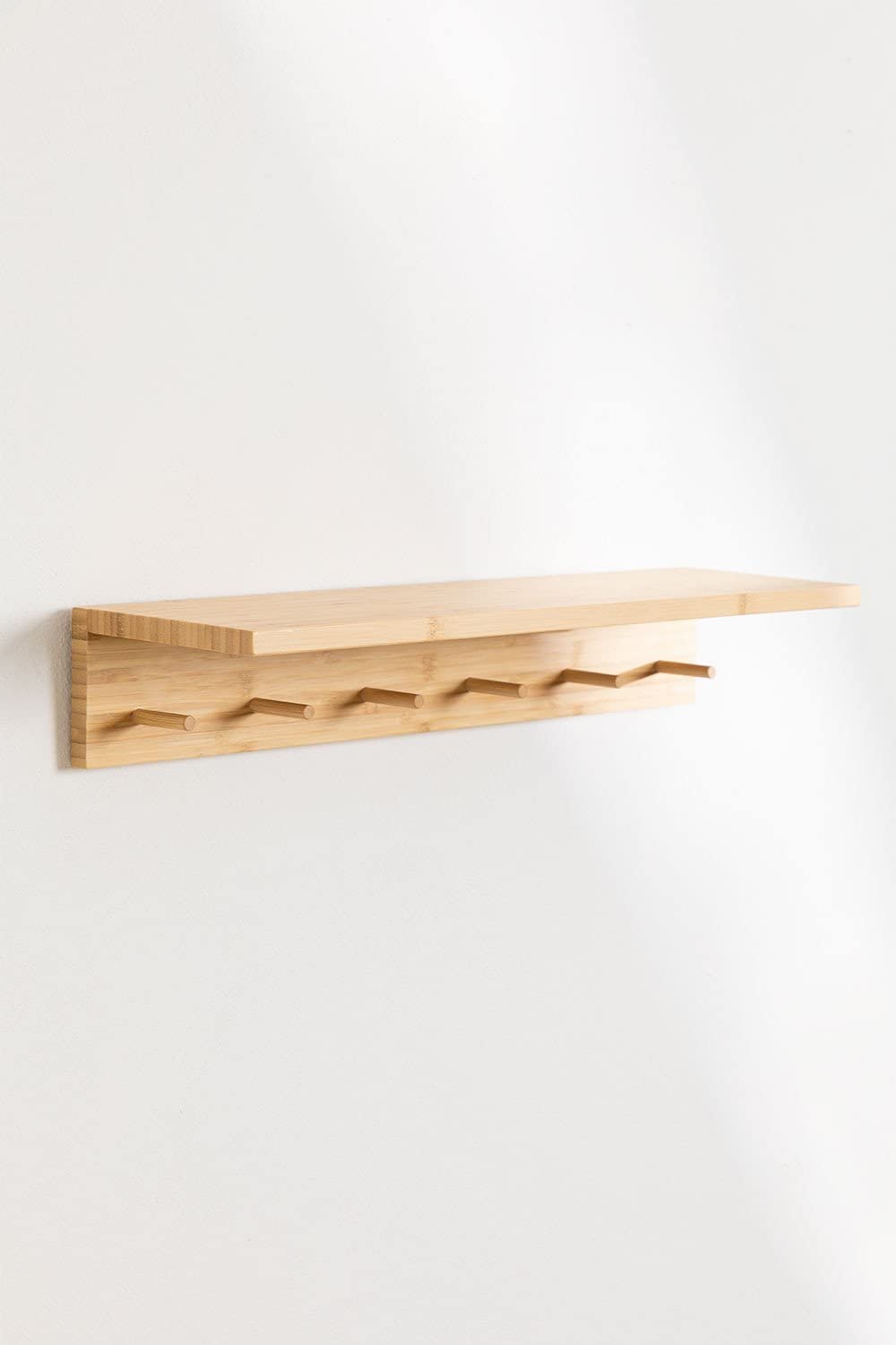 Sklum Gari appendiabiti da parete in bambù 58,5 cm